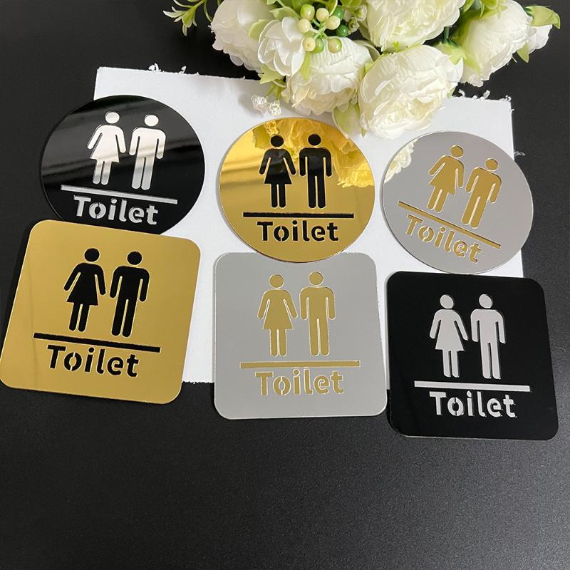Jet Home Bathroom Mirrors - Placa de Acrílico para Banheiro de