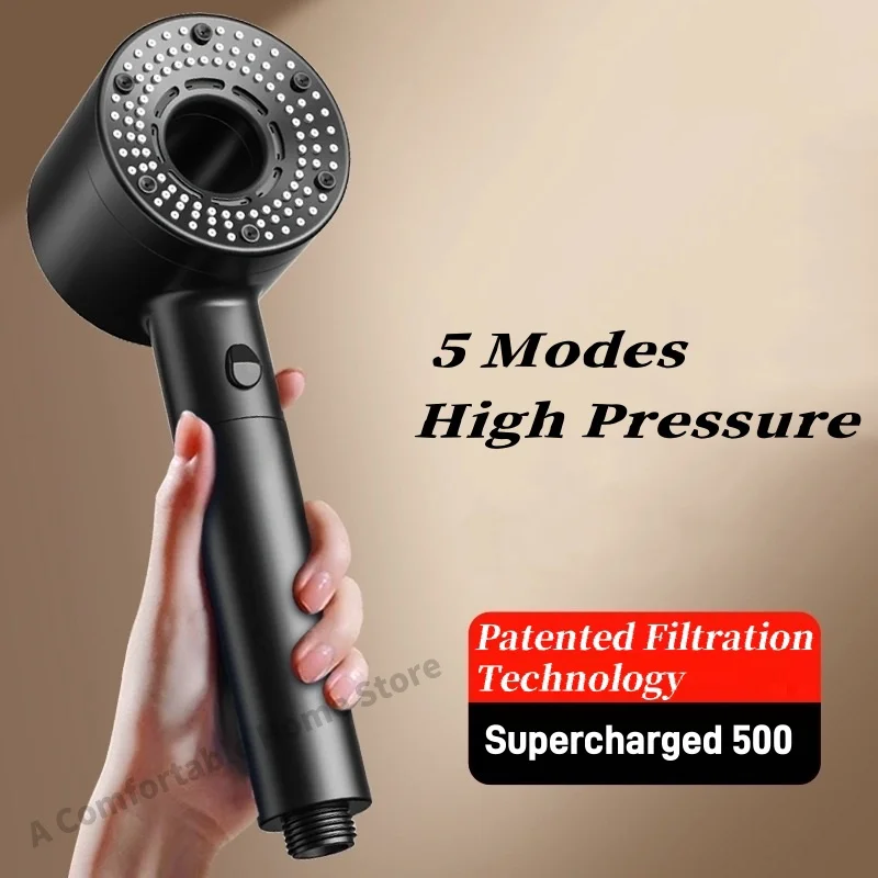 Home Bathroom Upgrades - Xiaomi 5 modos cabeça de chuveiro