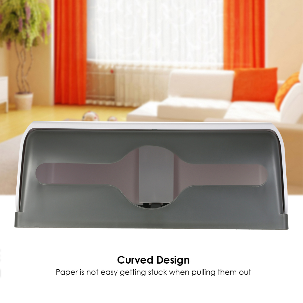 Home Bathroom Towel Dispenser - Dispensador de tecido retangular de parede