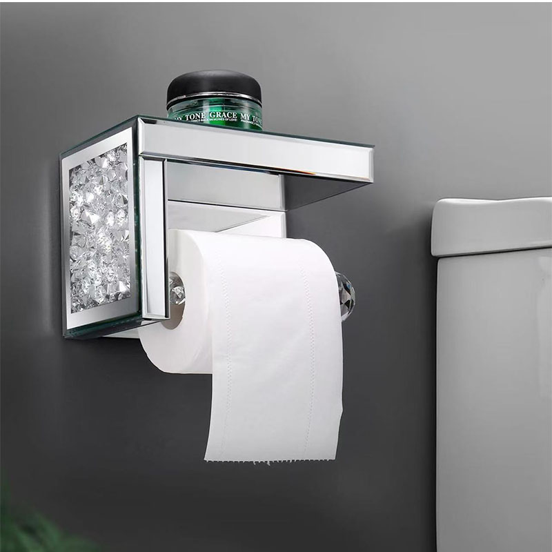 Home Theater Bathroom - Suporte de Papel Higiênico de Luxo