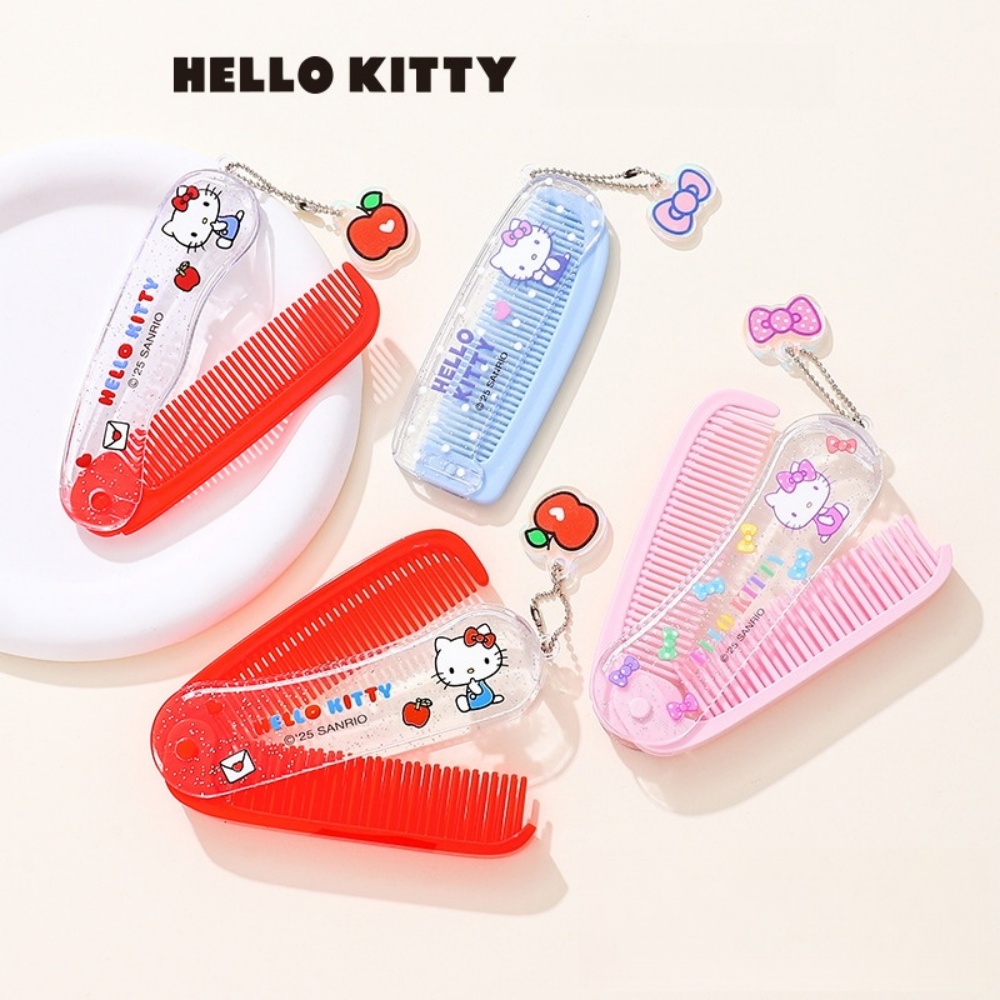 Home Theater Bathroom - Pente de Cabelo Dobrável Original Sanrio