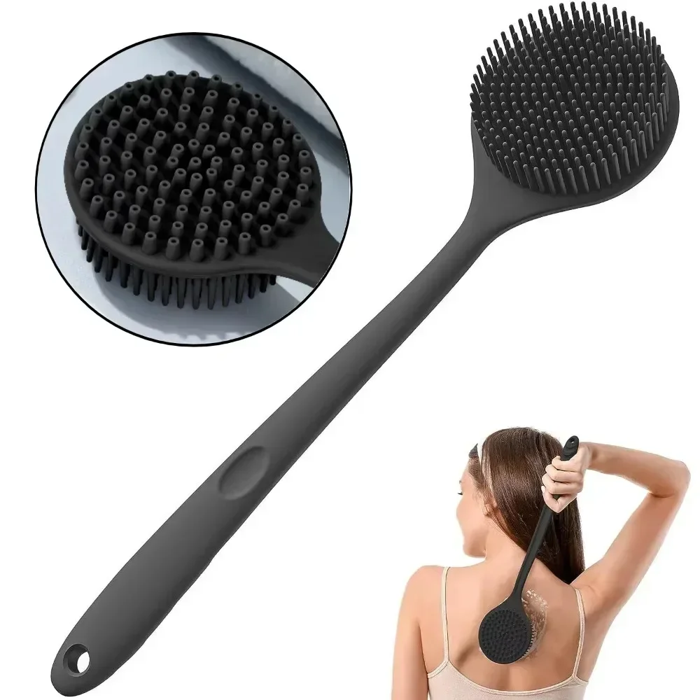 Home Bathroom Cleaning Machine - Escova de chuveiro de silicone com