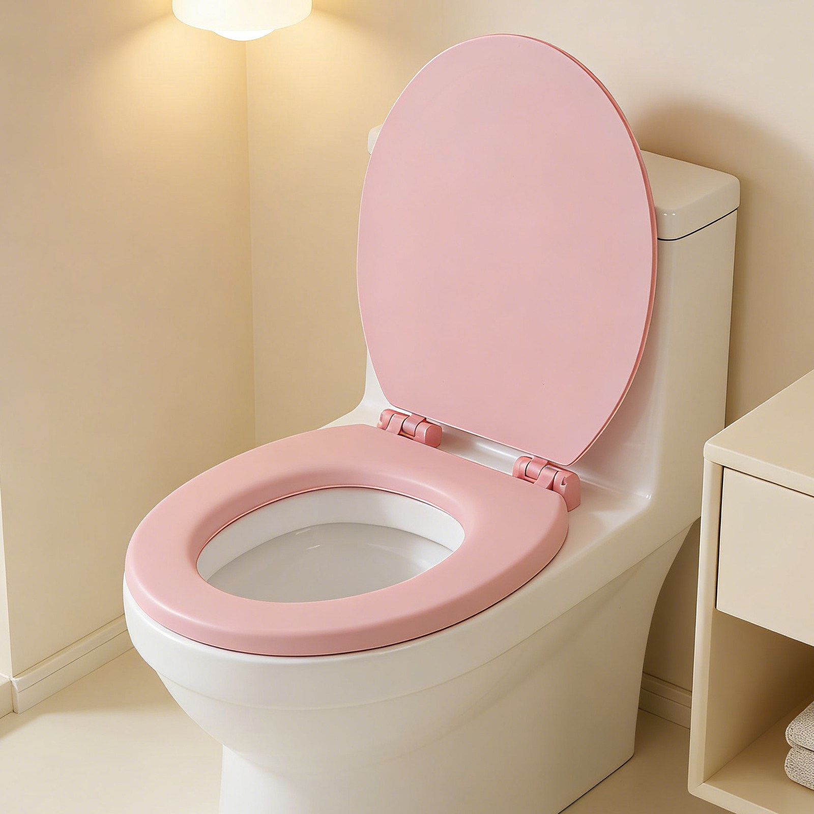 Home Bathroom Upgrades - Assento de sanita acolchoado, capa de