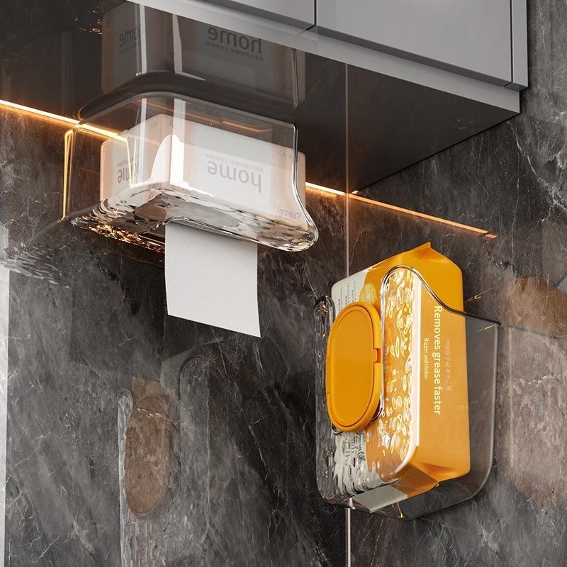 Home Bathroom Towel Dispenser - Dispensador de Lenços Umedecidos Montado na