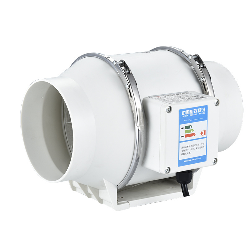 Home Bathroom Fan - Silencioso Inline Pipe Duto Fan, Exaustores