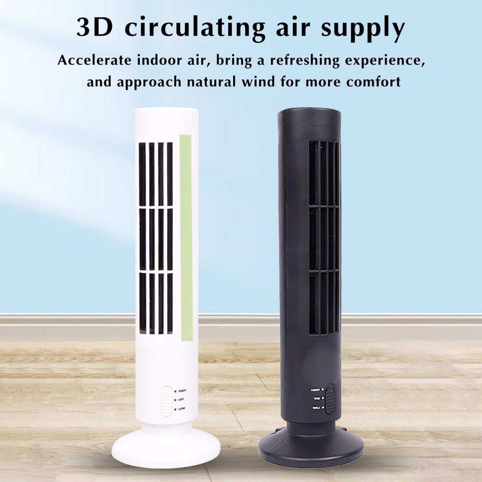 Home Bathroom Fan - Ventilador de Torre Plug-in para Quarto,