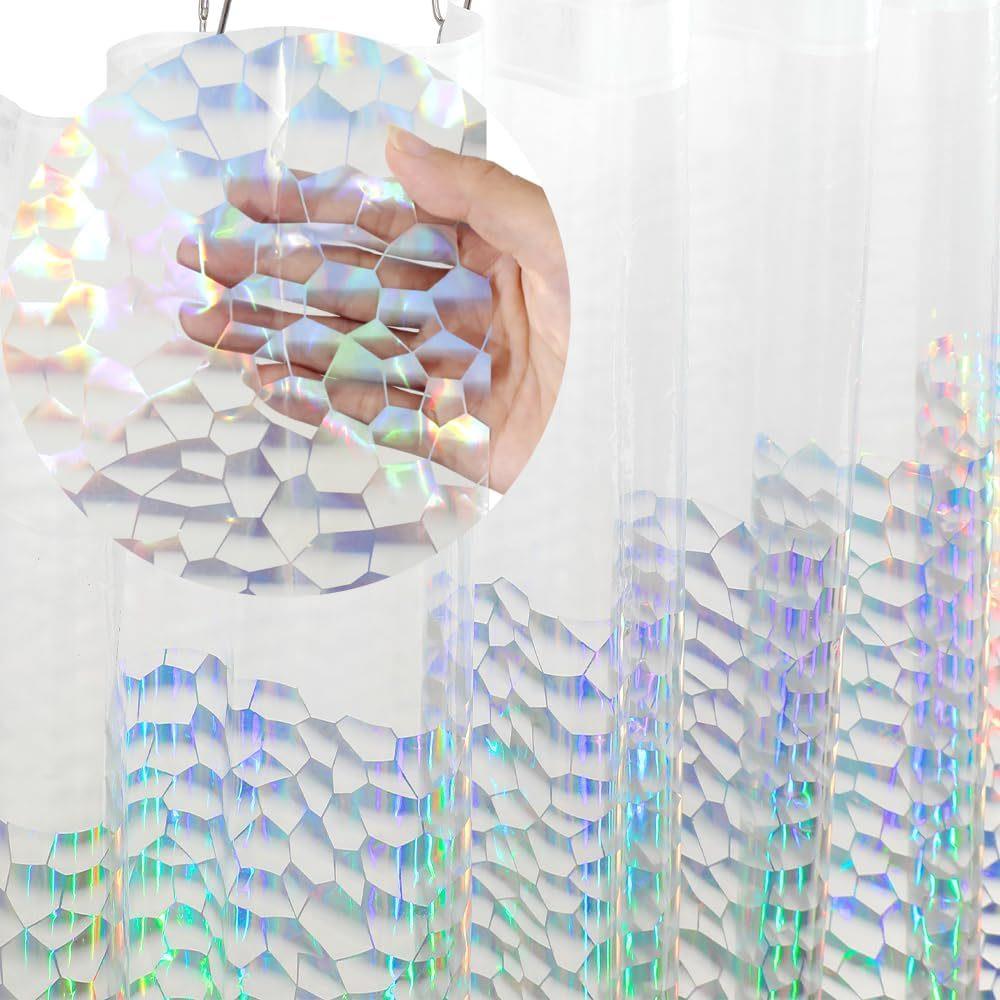 Shower Curtain Liner - Estrela impressa cortina de chuveiro forro