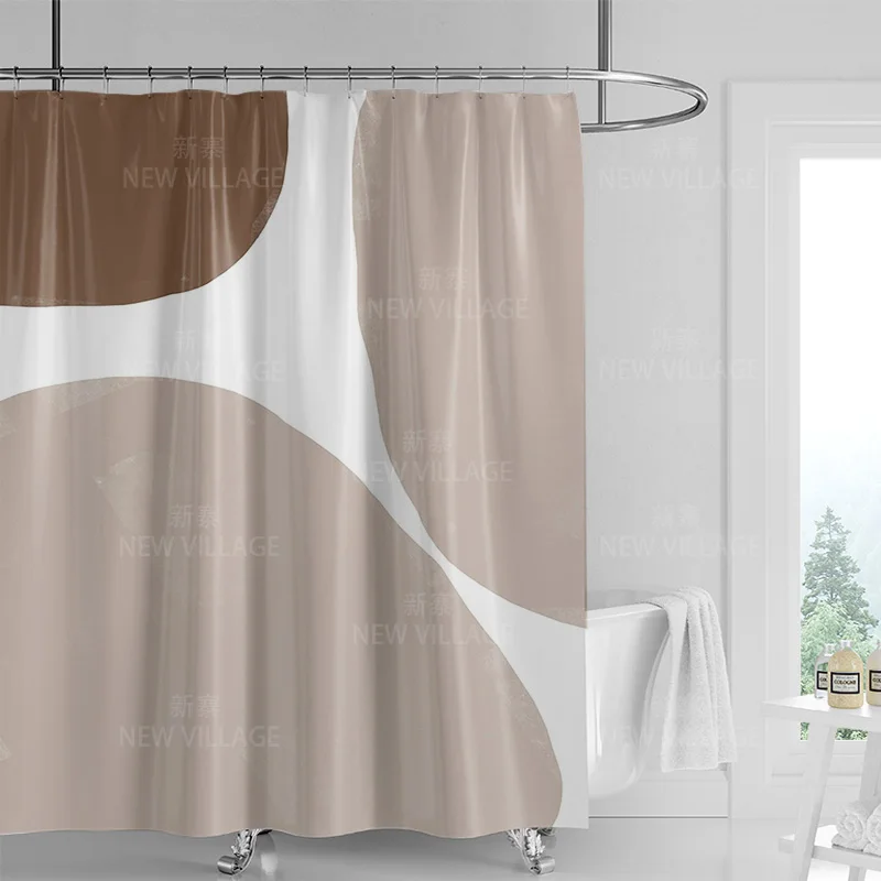 Cortina de chuveiro com grafit - Shower Curtain Liner avaliação e preço