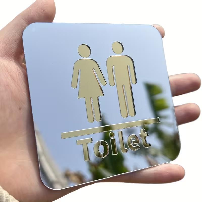 Placa de Acrílico para Banheir - Jet Home Bathroom Mirrors avaliação e preço