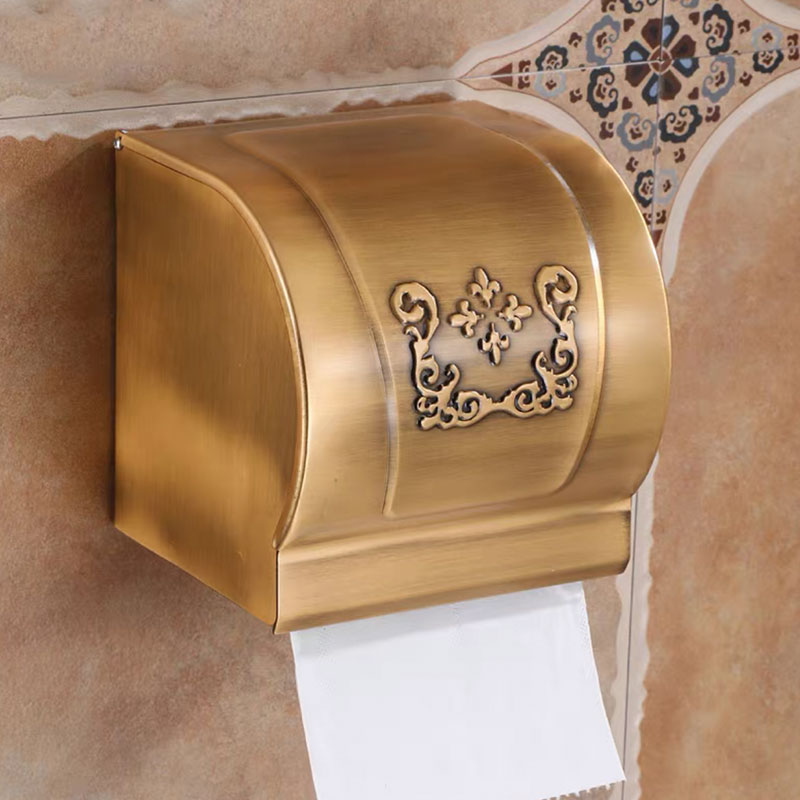 Caixa de tecido titular do ban - Home Bathroom Towel Dispenser avaliação e preço