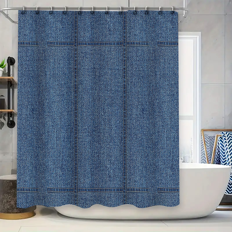 Cortina de chuveiro moderna de - Shower Curtain Liner avaliação e preço
