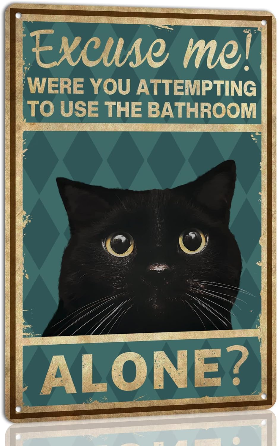 Arte de Parede com Tema de Gat - Home Alone Bathroom avaliação e preço