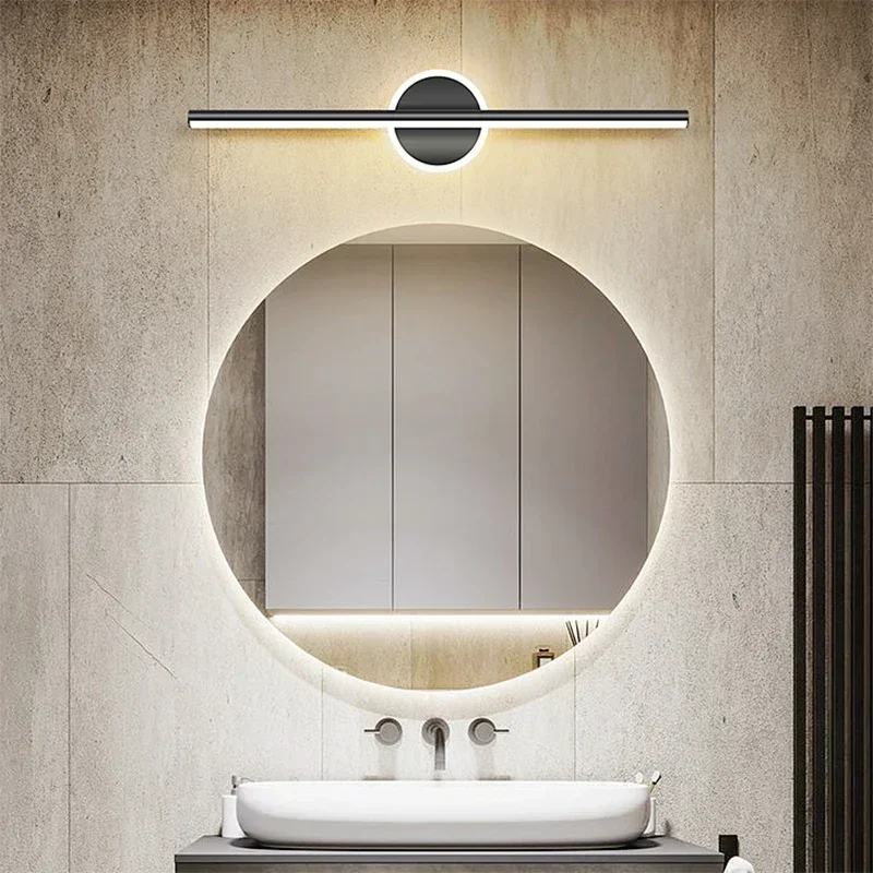 Moderno led espelho lâmpada 40 - Home Theater Bathroom avaliação e preço