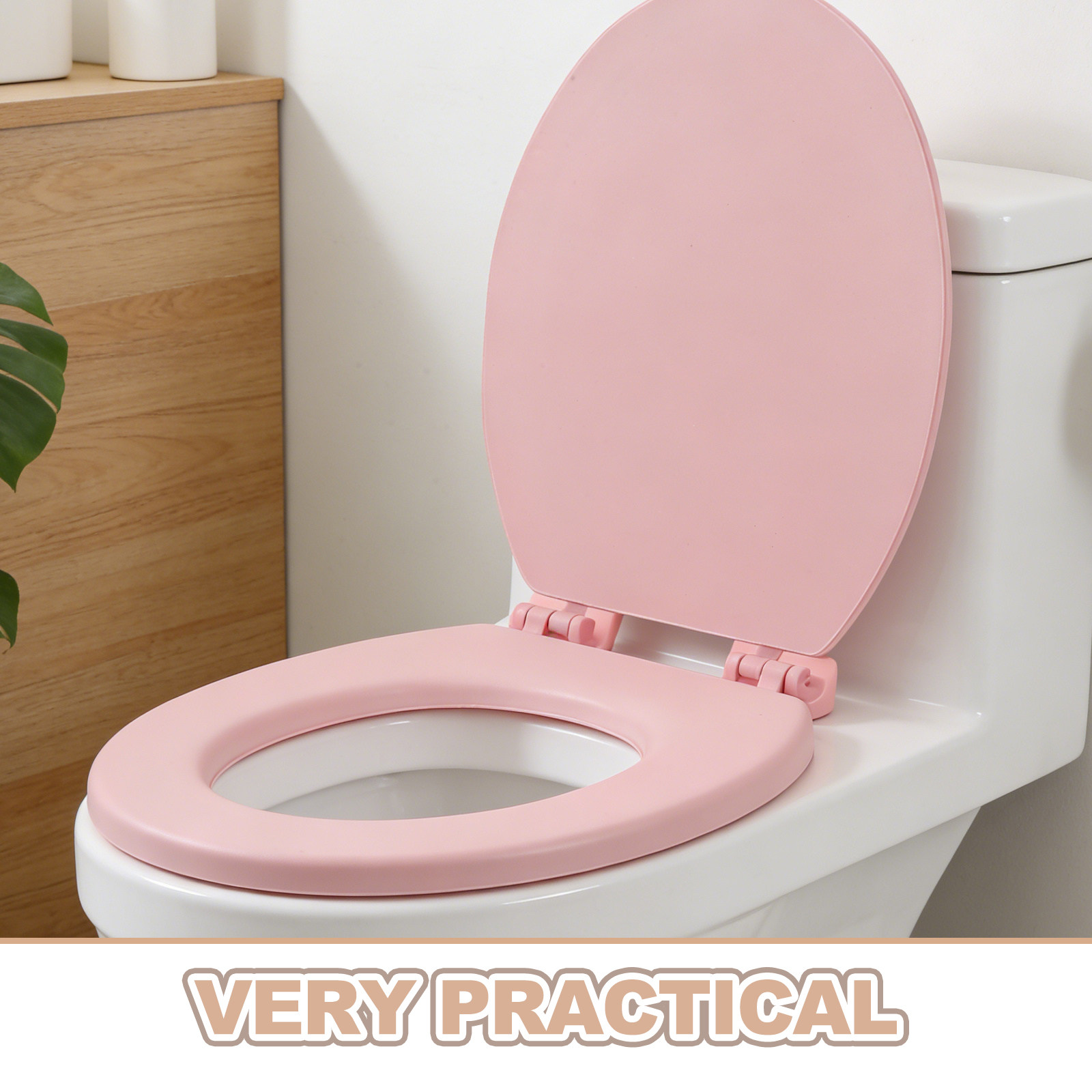 Assento de sanita acolchoado,  - Home Bathroom Upgrades avaliação e preço