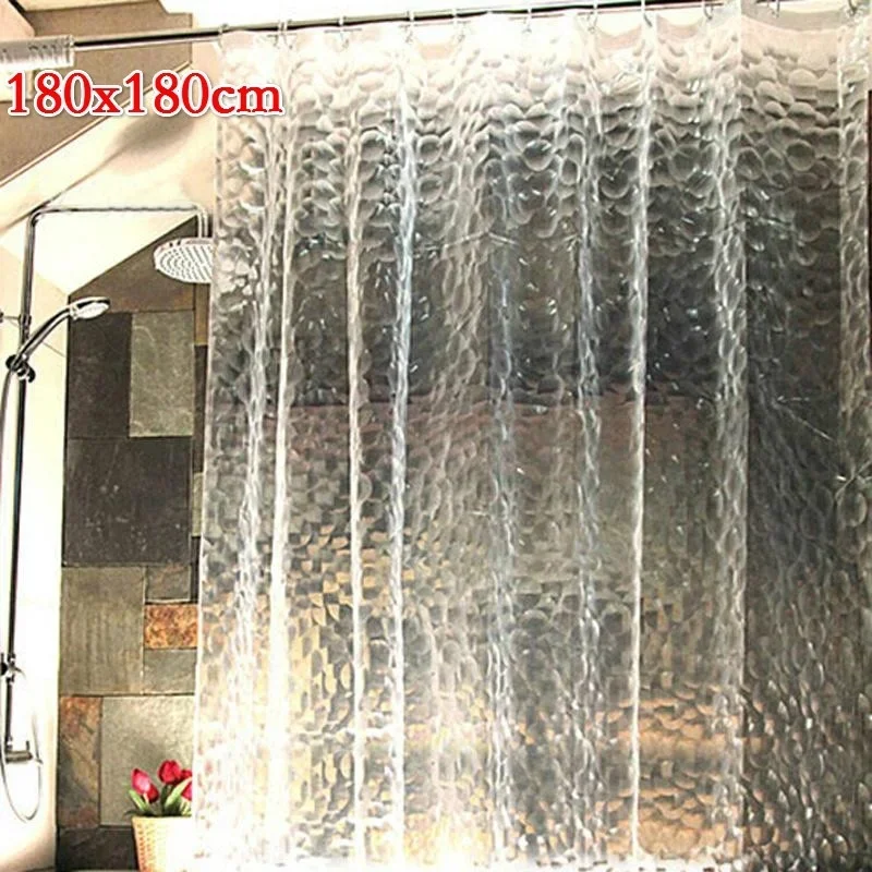 1 PCS 180x180cm 3D Banheiro Ba - Shower Curtain Liner avaliação e preço
