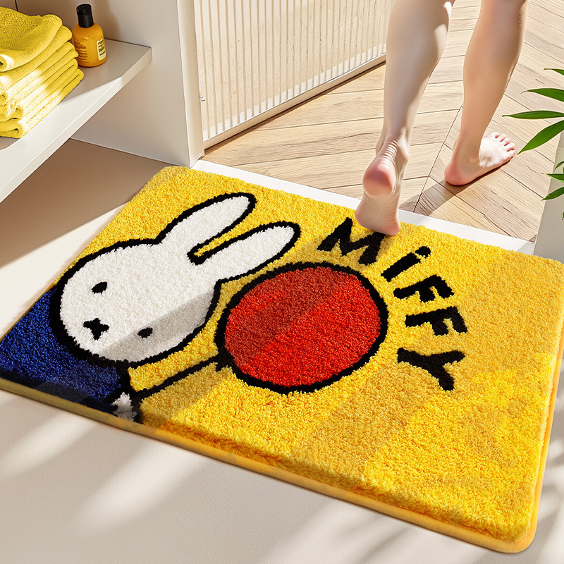 Tapete de Chão Kawaii Miffy, T - Home Goods Bathroom Accessories avaliação e preço