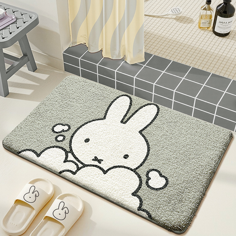 Tapete de Chão Kawaii Miffy, T - Home Goods Bathroom Accessories avaliação e preço