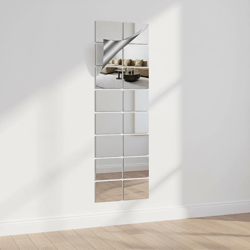 4 Peças Adesivos de Espelho Ac - Home Bathroom Break avaliação e preço