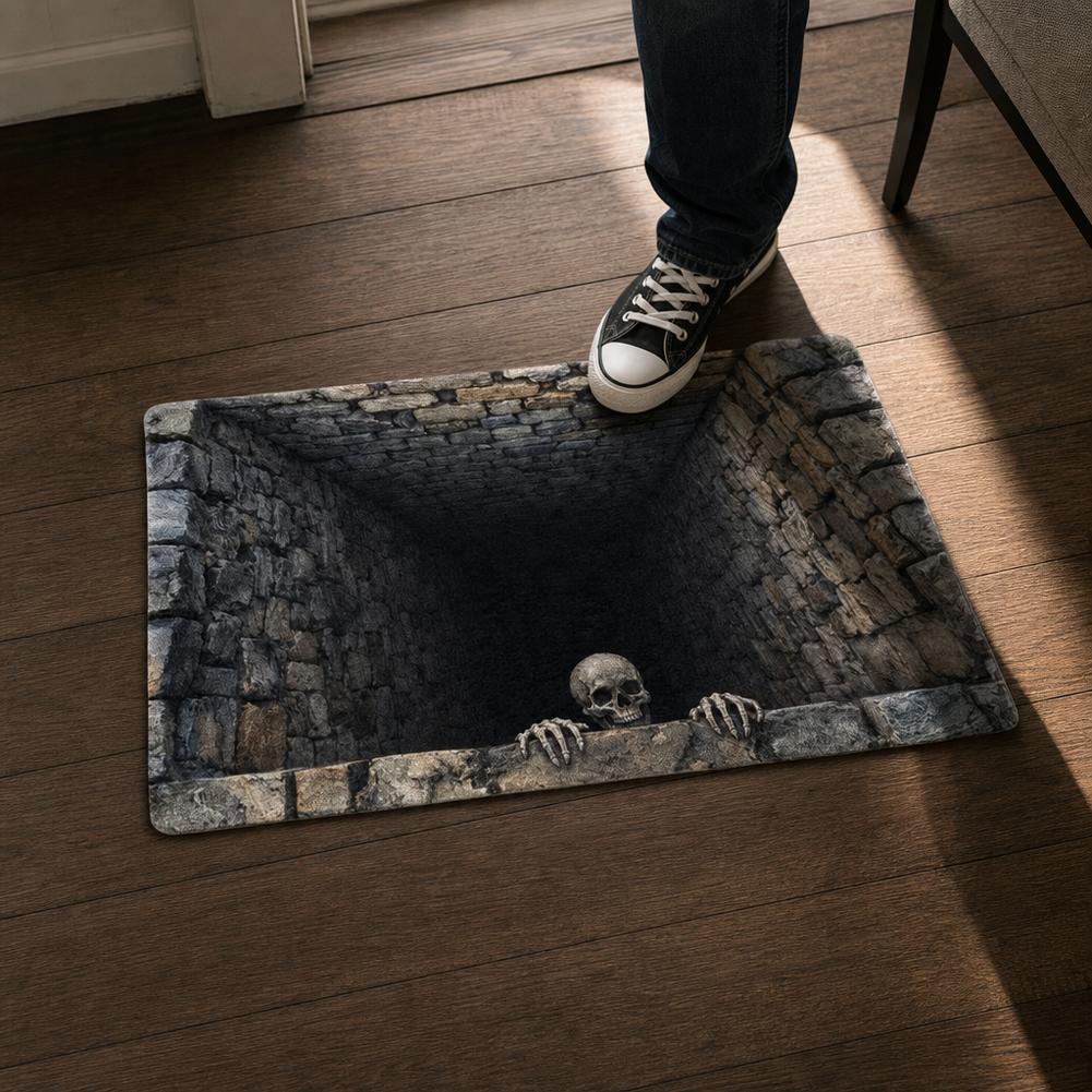 Tapete de Porta com Ilusão de  - Home Bathroom Cleaning Machine avaliação e preço