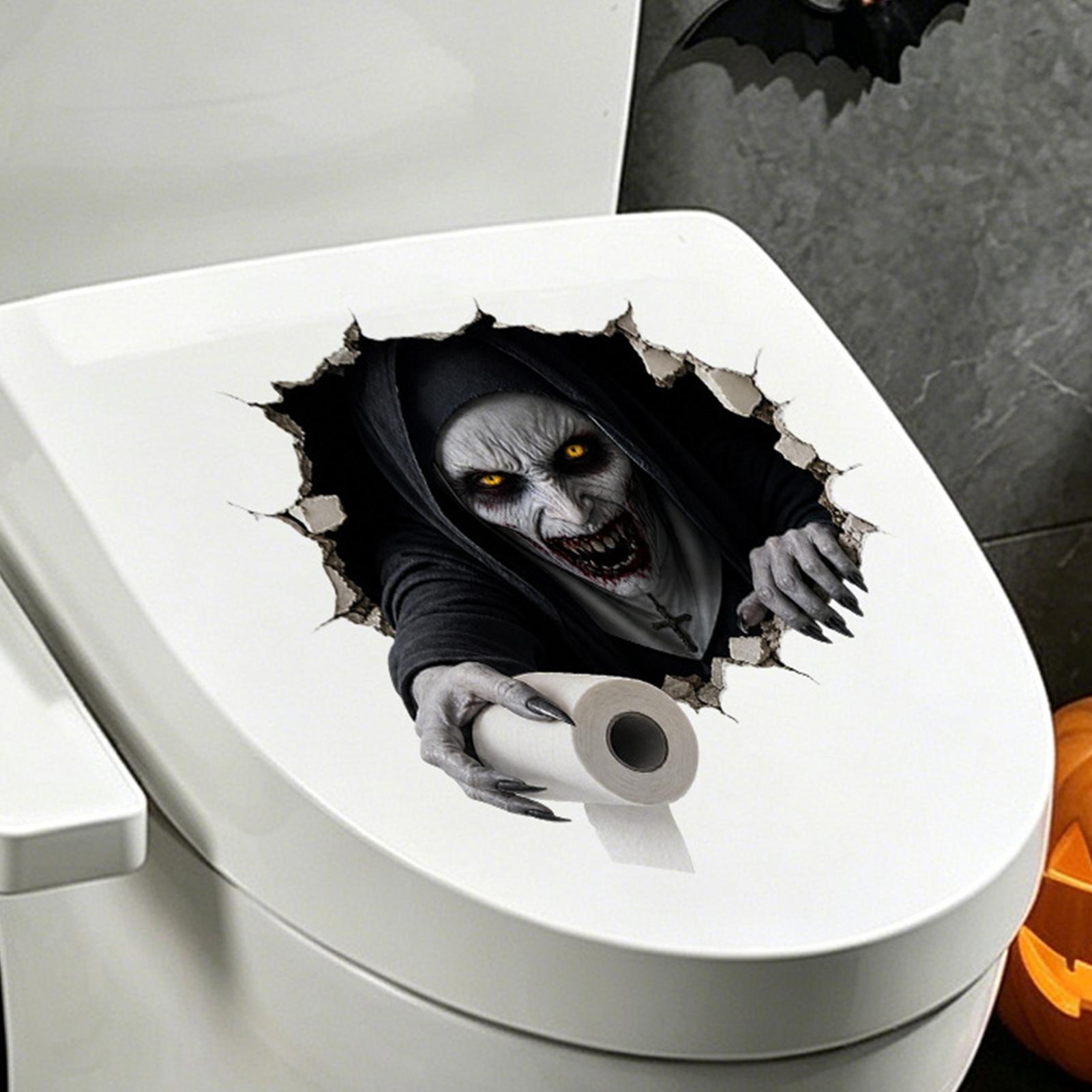 Adesivos 2D de Halloween para  - Home Bathroom Break avaliação e preço