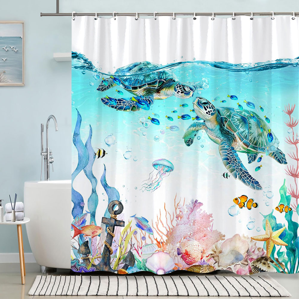 Poliéster cortina de chuveiro  - Shower Curtain Liner avaliação e preço