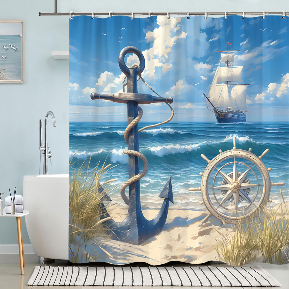 Poliéster cortina de chuveiro  - Shower Curtain Liner avaliação e preço