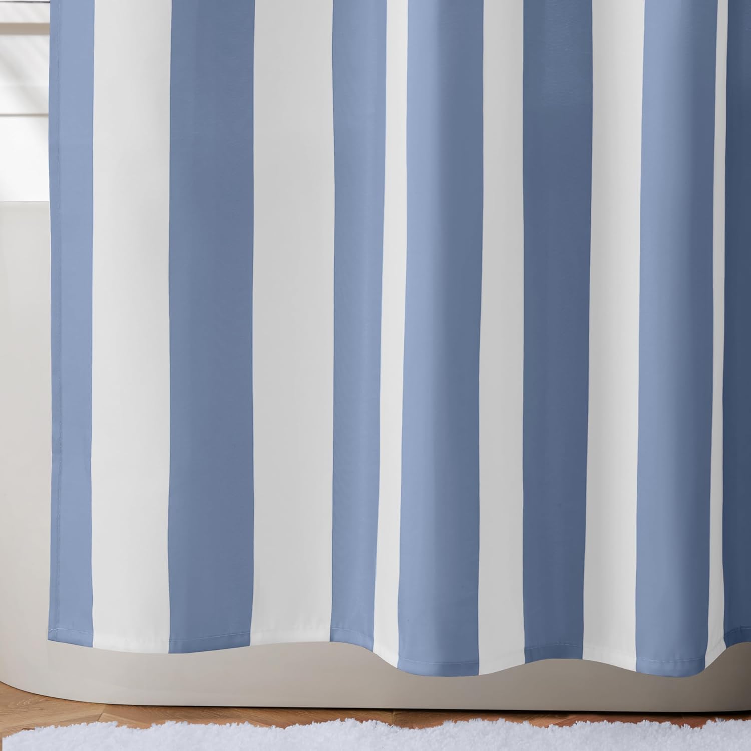Cortina de Chuveiro Moderna Az - Shower Curtain Liner avaliação e preço