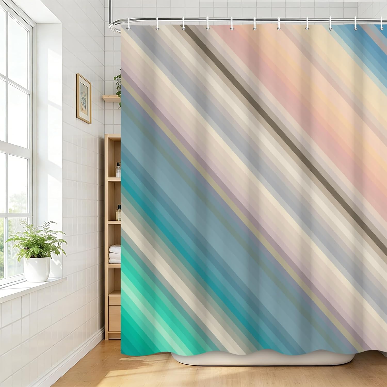 Cortina de Chuveiro Moderna co - Shower Curtain Liner avaliação e preço
