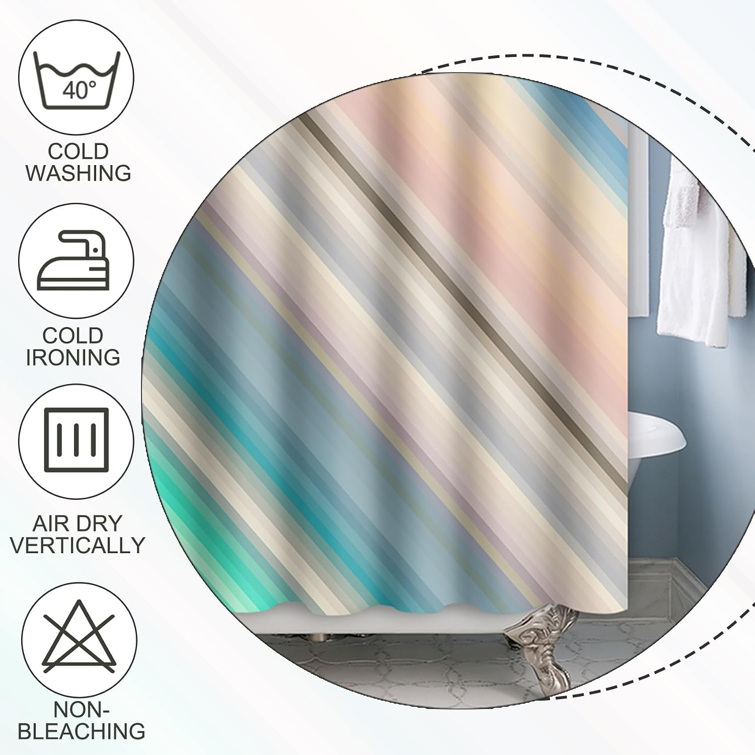Cortina de Chuveiro Moderna co - Shower Curtain Liner avaliação e preço