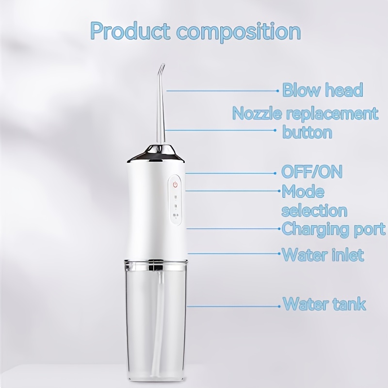 Irrigador Oral Elétrico Portát - Home Bathroom Cleaning Machine avaliação e preço