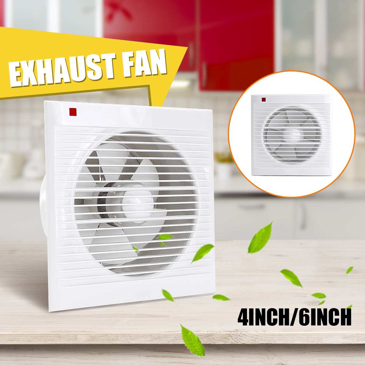 4 Polegada 6 Polegada 8 Polega - Home Bathroom Fan avaliação e preço