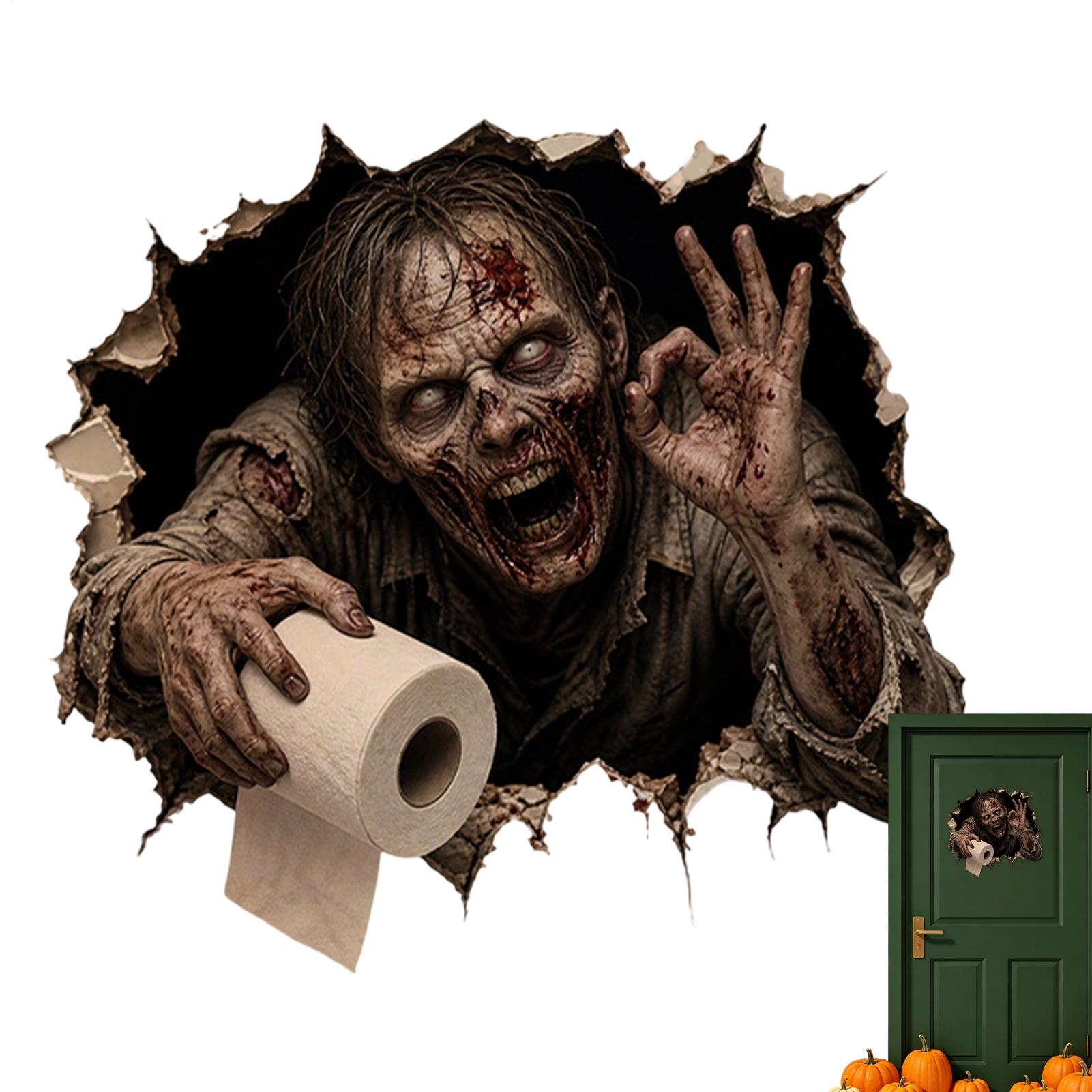 Adesivos de Halloween para Vas - Home Bathroom Break avaliação e preço